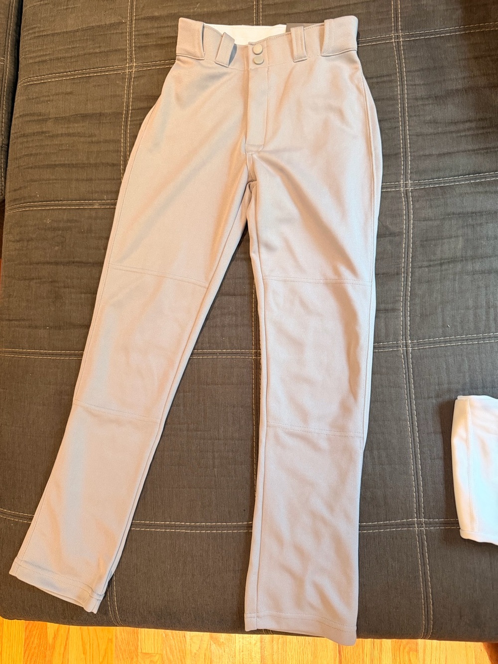 Easton Boys YS Gray Baseball Pants